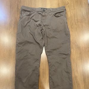MAVI Mens Matt Relaxed Straight Leg Pants in Chocolate Twill Size 38x31